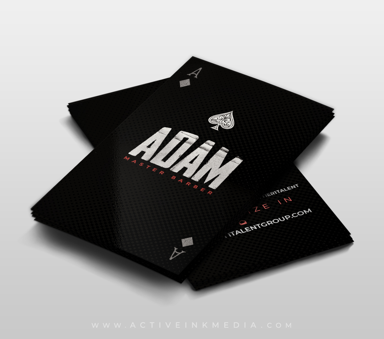 Ace Spade Business Card