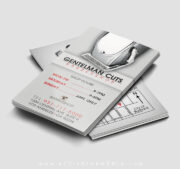 Barber Clipper Business Card Design