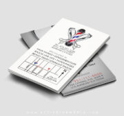 Barber Clipper Business Card Design - Image 2
