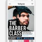 Barber Class Flyer Design