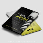 Black Yellow Business card